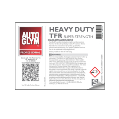 Label Autoglym Heavy Duty TFR SuperStrength(76 LBL62SS)