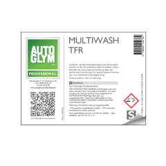 Label Autoglym Multiwash TFR(76 LBL65)