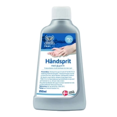 Basta håndsprit 250ml 75% med glycerin(81 94446)