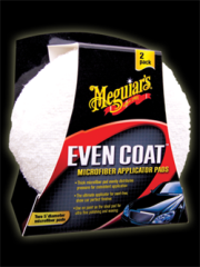 Meguiar's Even Coat Microfiber Applicator Pad 2 pak(X3080)