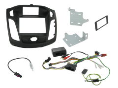 2-DIN kit Sort ramme Ford Focus 2011> lille display(260 CTKFD30)