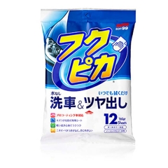 Soft99 Fukupika Wash & Wax 12 stk. wipes(99 00468)