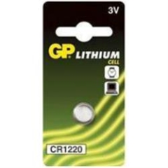 Batteri GP CR 1220 1 stk.(190-2180)