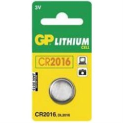 Batteri GP CR 2016 1 stk.(190-2182)