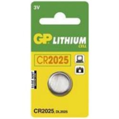 Batteri GP CR 2025 1 stk.(190-2183)