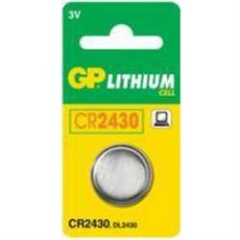 Batteri GP CR 2430 1 stk.(190-2186)