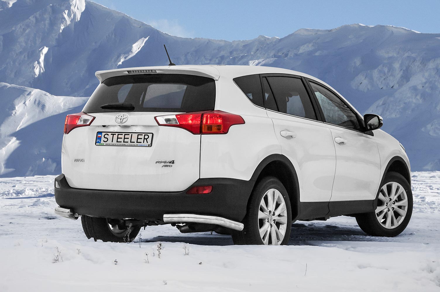 Bag hjørnerør til TOYOTA RAV4 2013 - 2015 - Bilxtra Aalborg